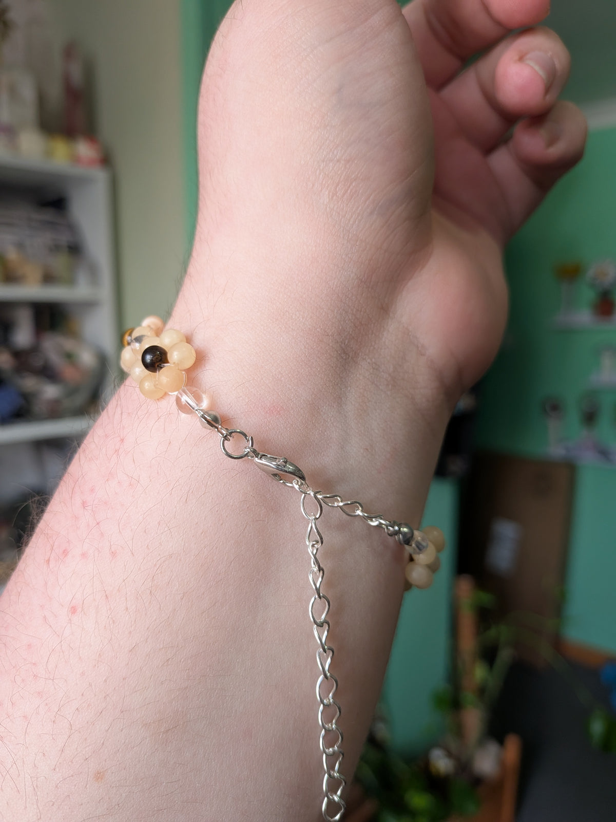 Sunflower Crystal Bracelet