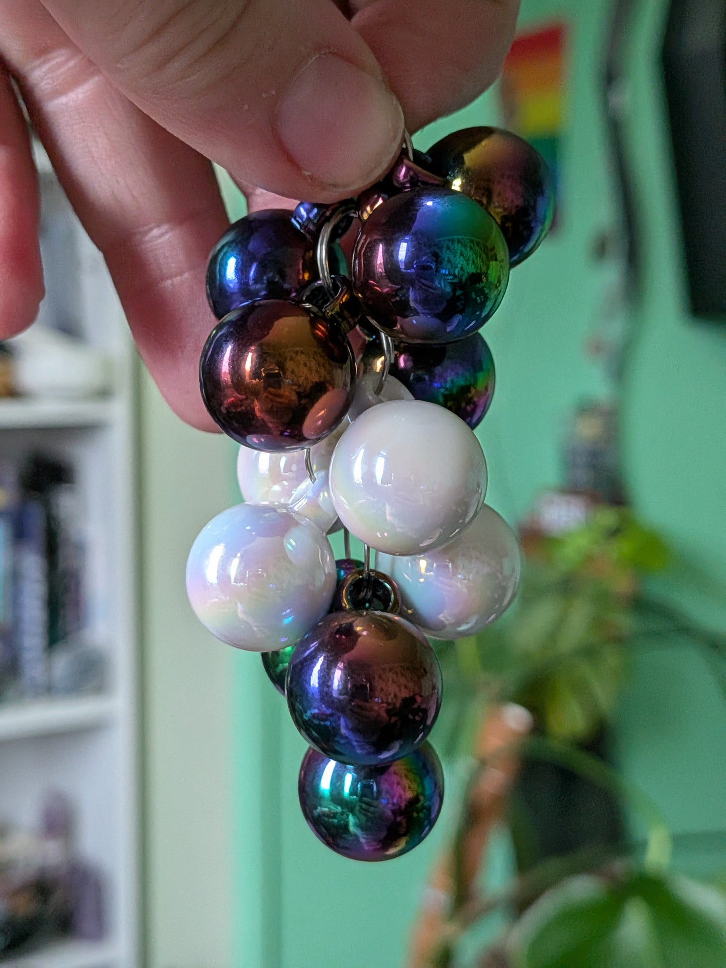 Solid Grapes Keyring