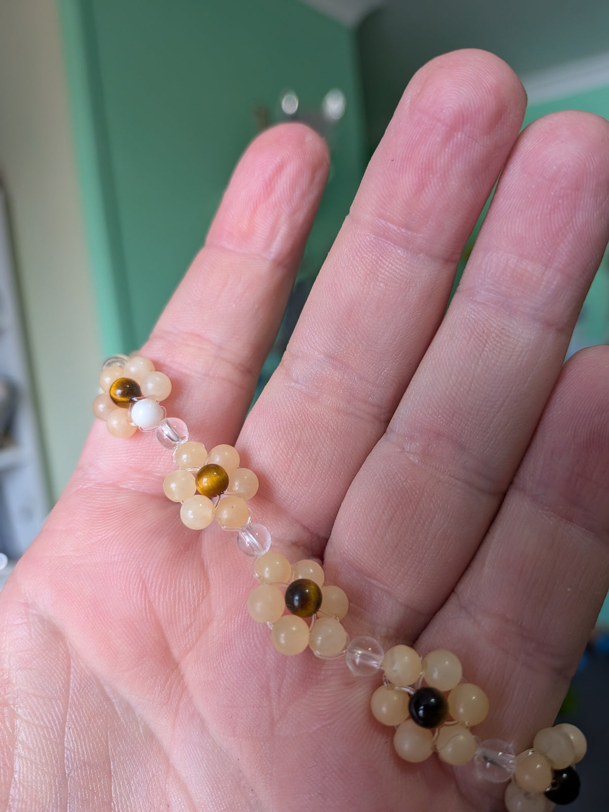 Sunflower Crystal Bracelet