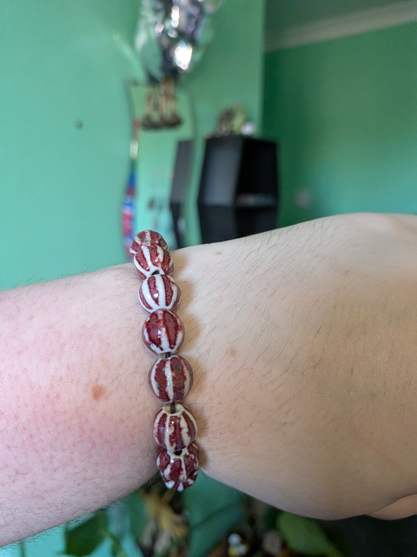 Red watermelon bracelet