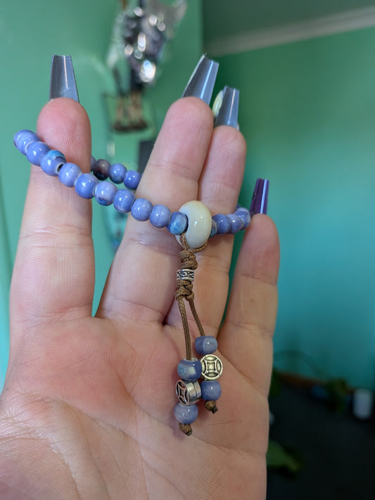 Lilac Wheel bracelet