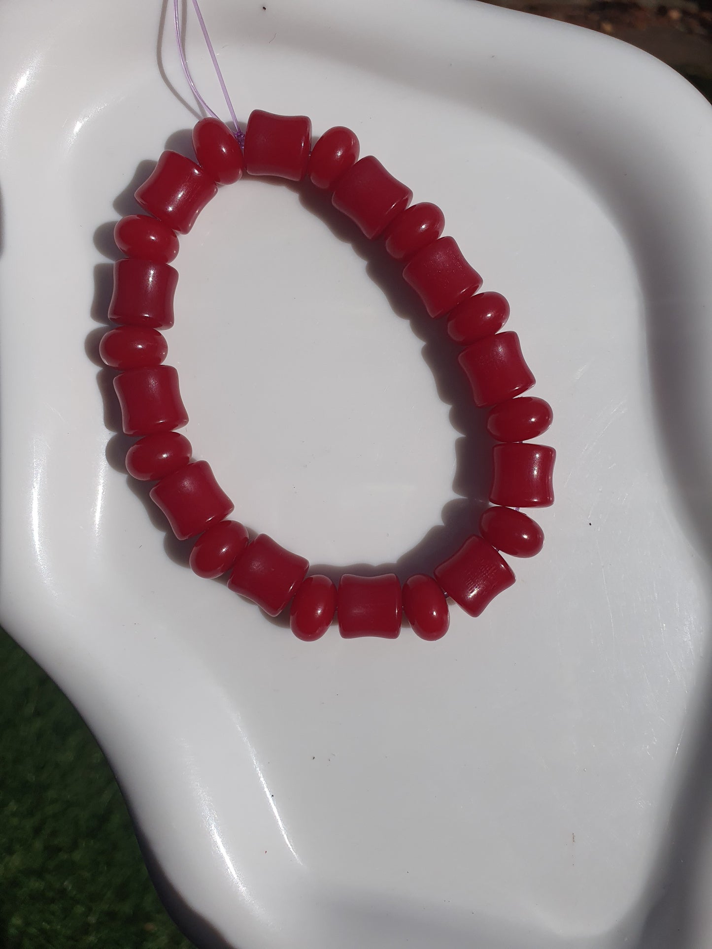 Red Velvet Bracelet