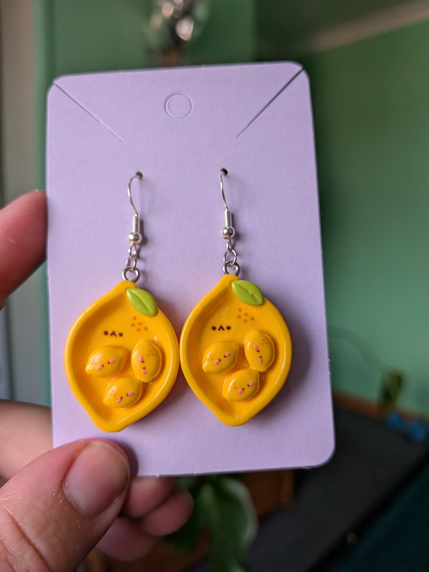 Bright Platter Earrings