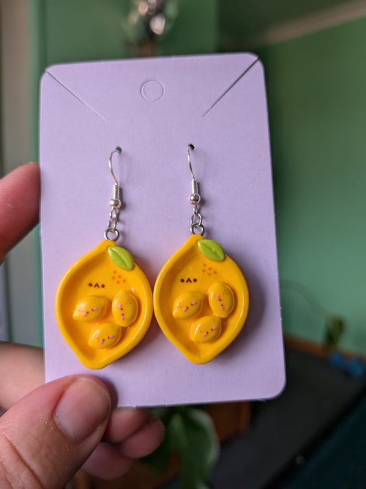 Bright Platter Earrings
