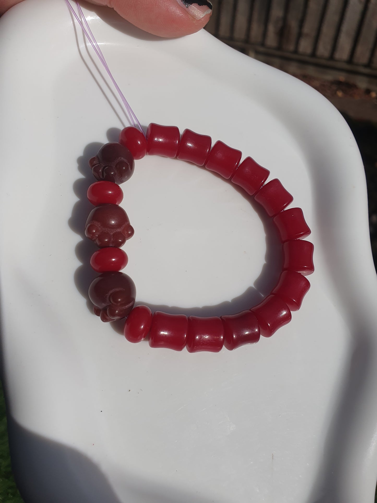 Red Velvet Bracelet
