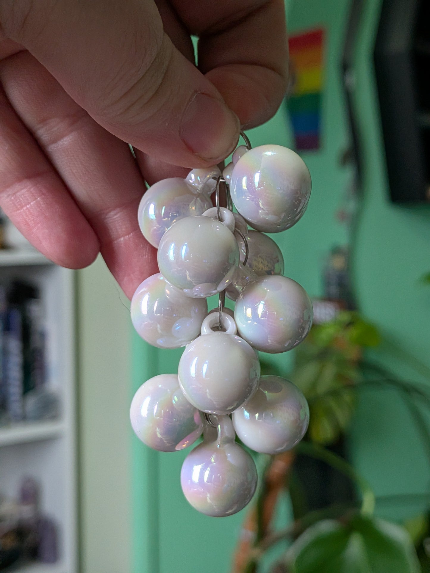 Solid Grapes Keyring