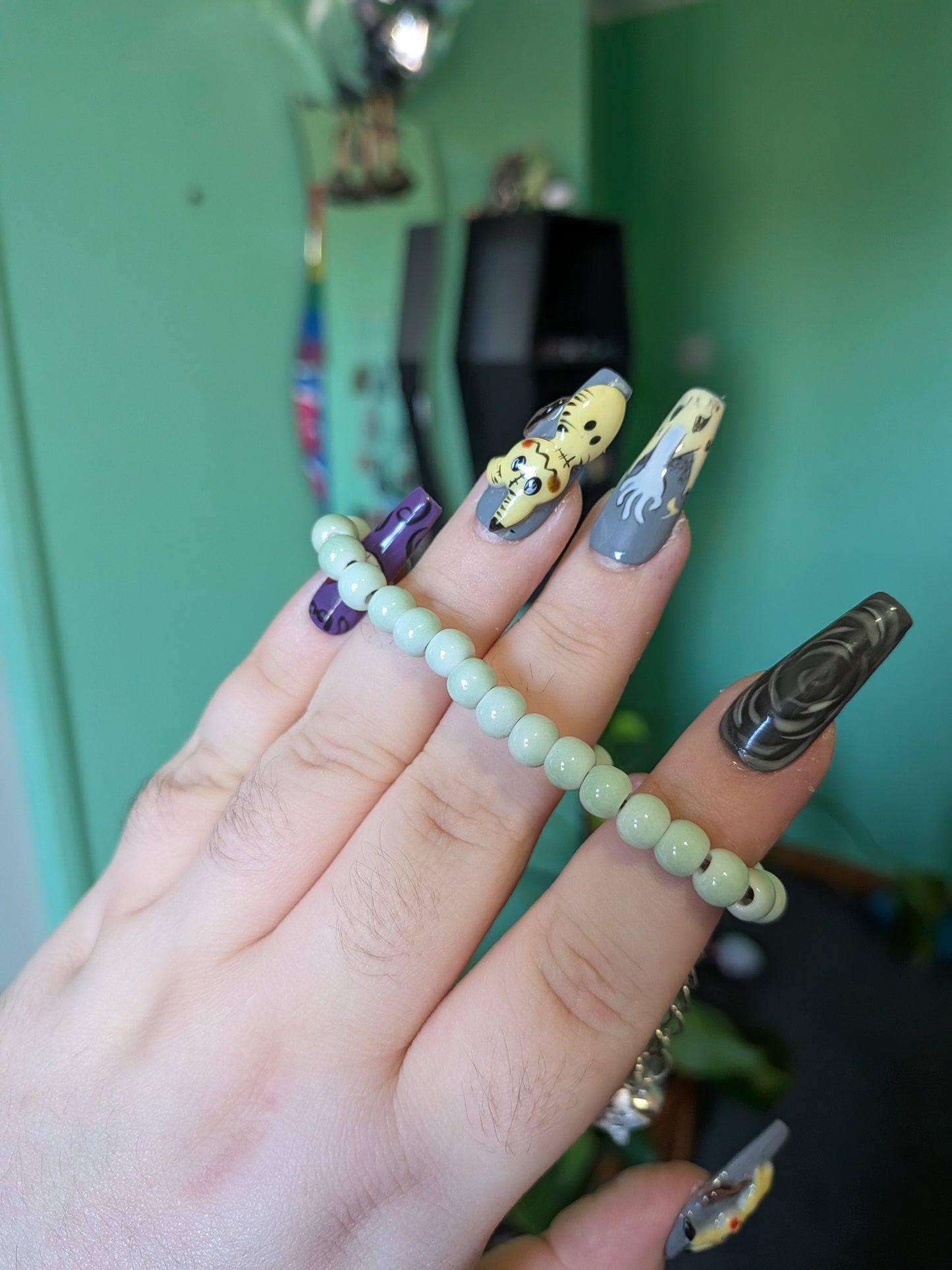 Pink paw bracelet